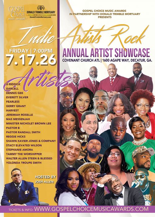 Indie Artists Rock showcase flyer