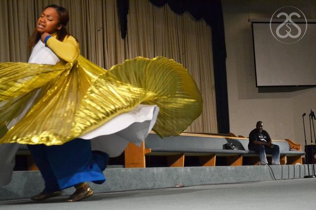 Dancer performing at SMAC